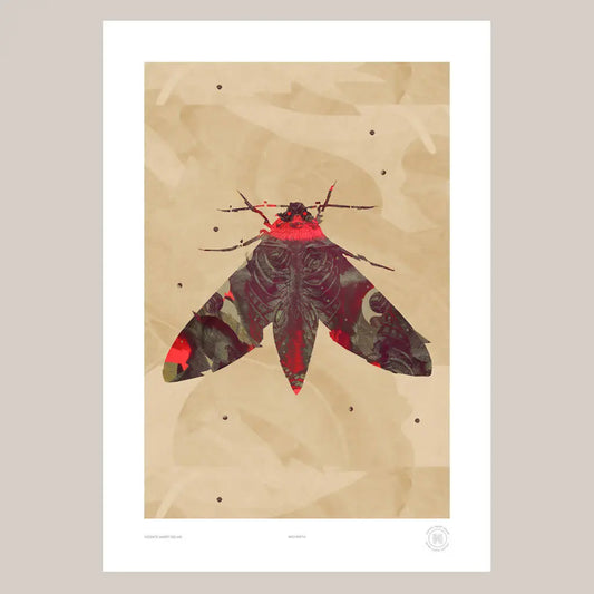 Red Moth