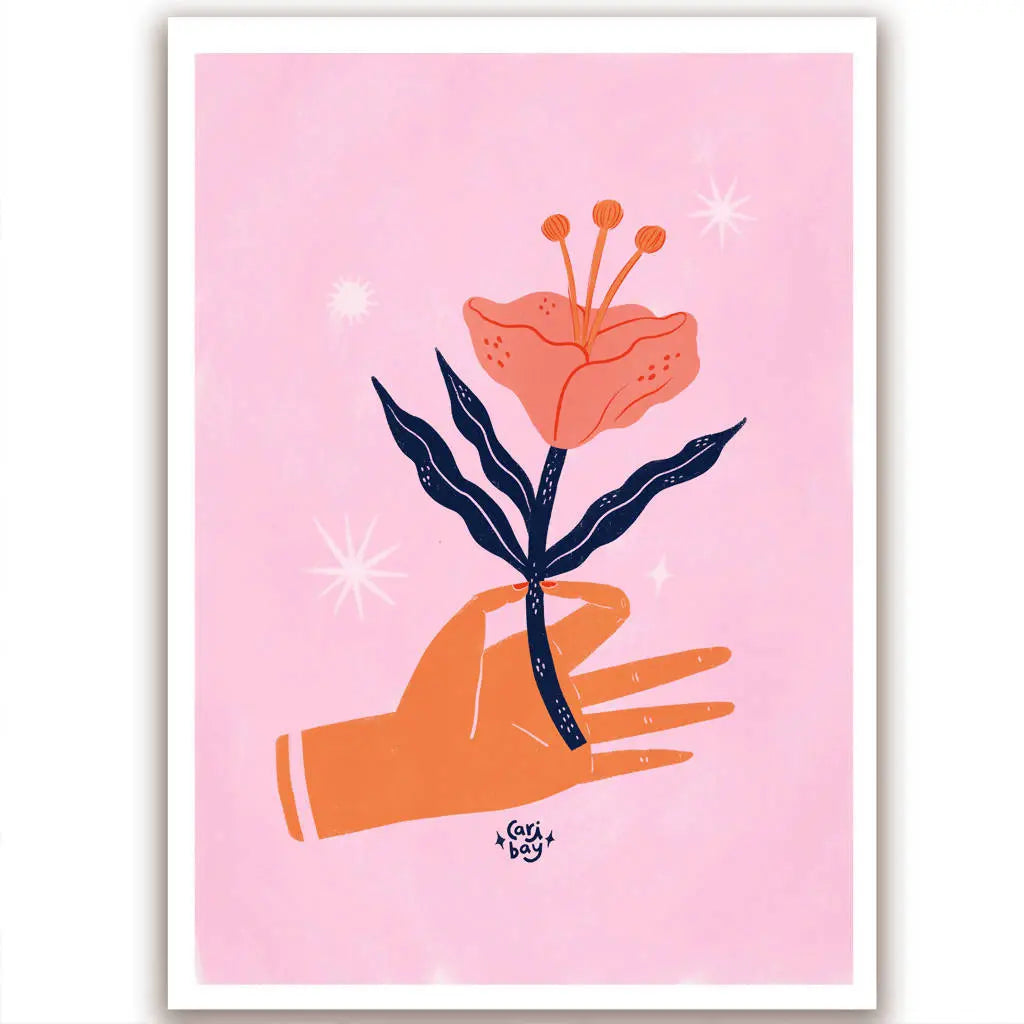 Hand Flower
