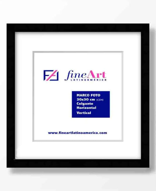 Frame 30 x 30 cm + Mat for 20X20 sheet