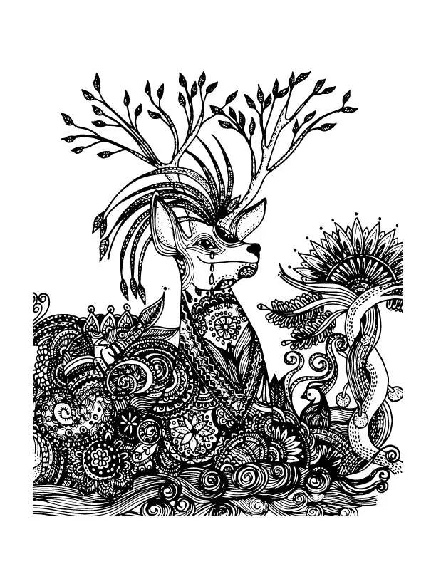 Huichol deer