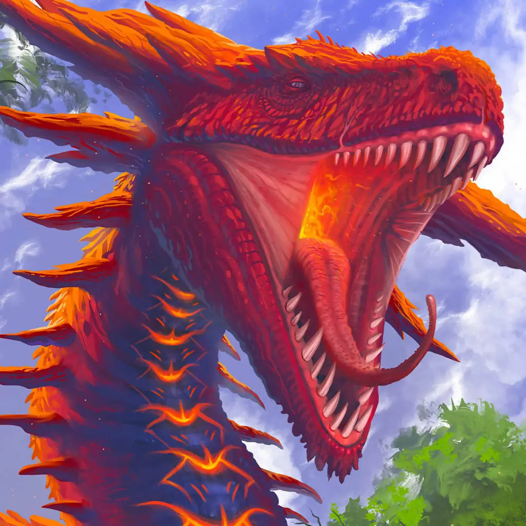 Dragon rojo Austral
