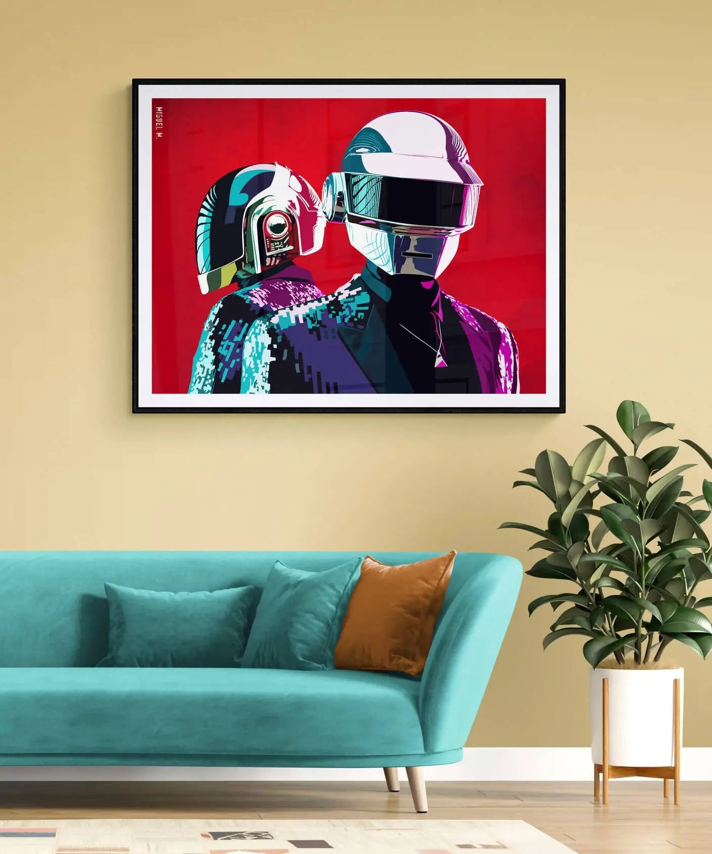 Daft Punk - Fan Art Poster