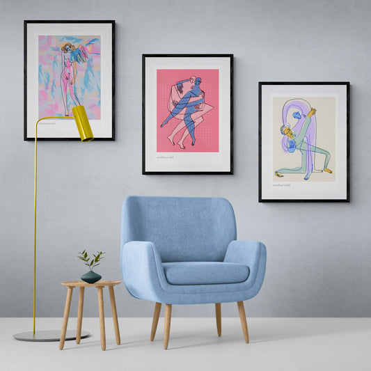 Women Embracing Series