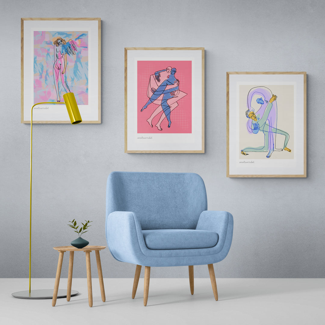 Women Embracing Series