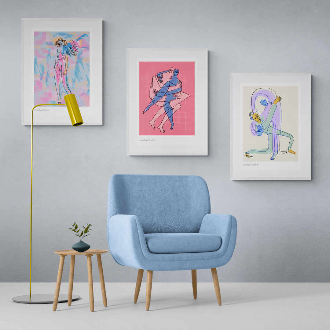Women Embracing Series