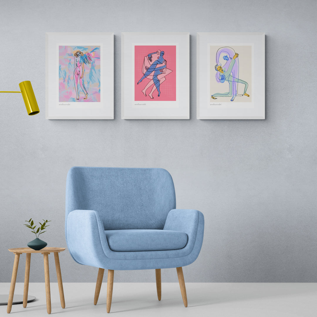 Women Embracing Series