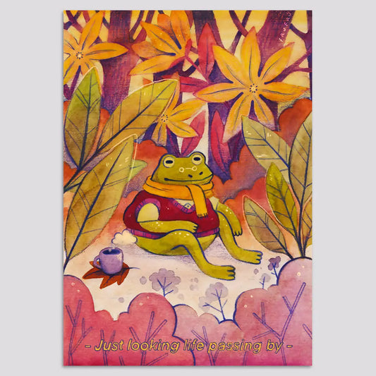 Just looking life passing by