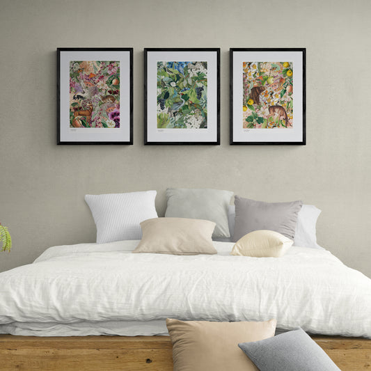 Serie Flores en la Habitación