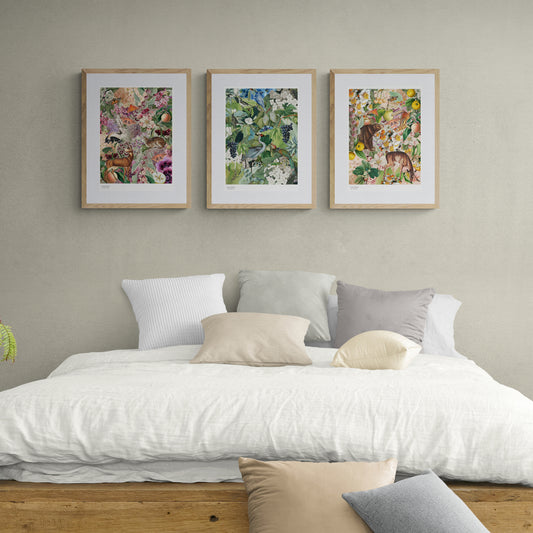 Serie Flores en la Habitación