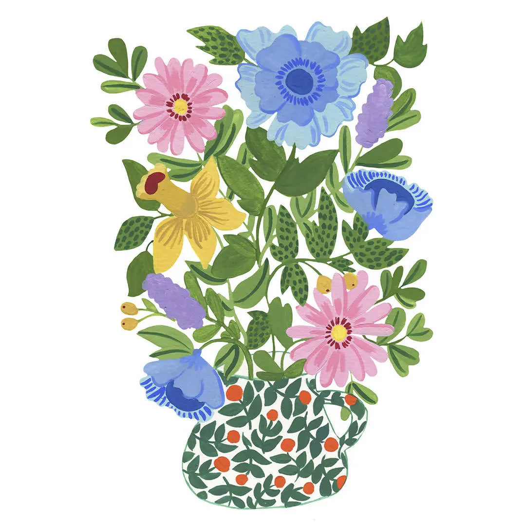 Flowers in a cup