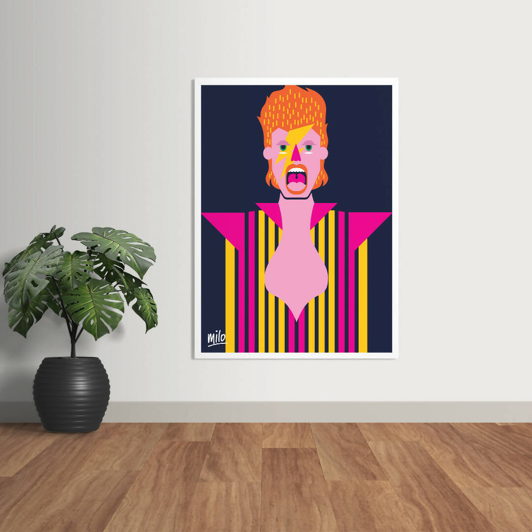 Bowie pop character
