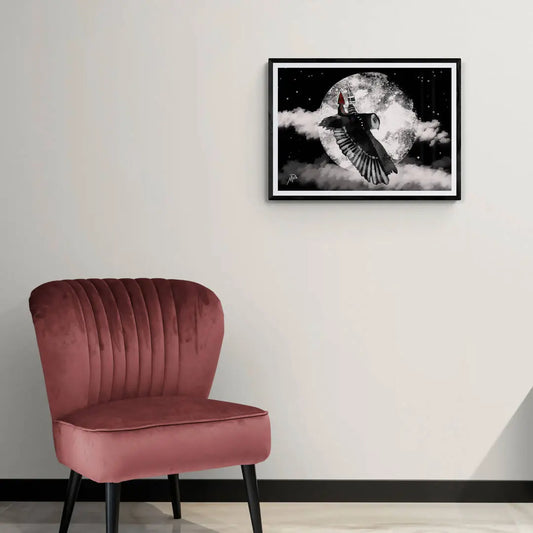 In Keikrul, the southern sky, lived spirits like the Owl and the Moon.