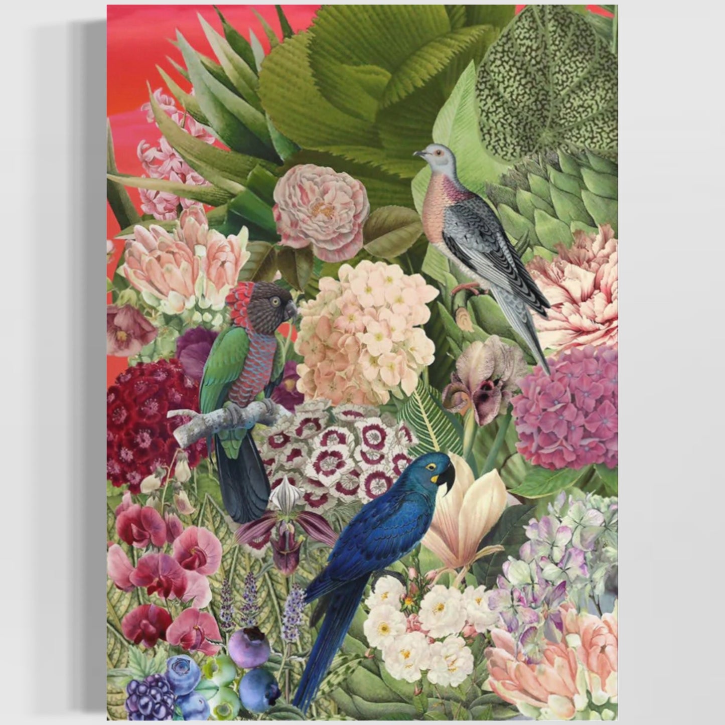 Series of 3 Canvas: Florida Jungle