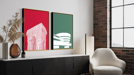 Series of 2 Canvas: Zaglono´s Trip