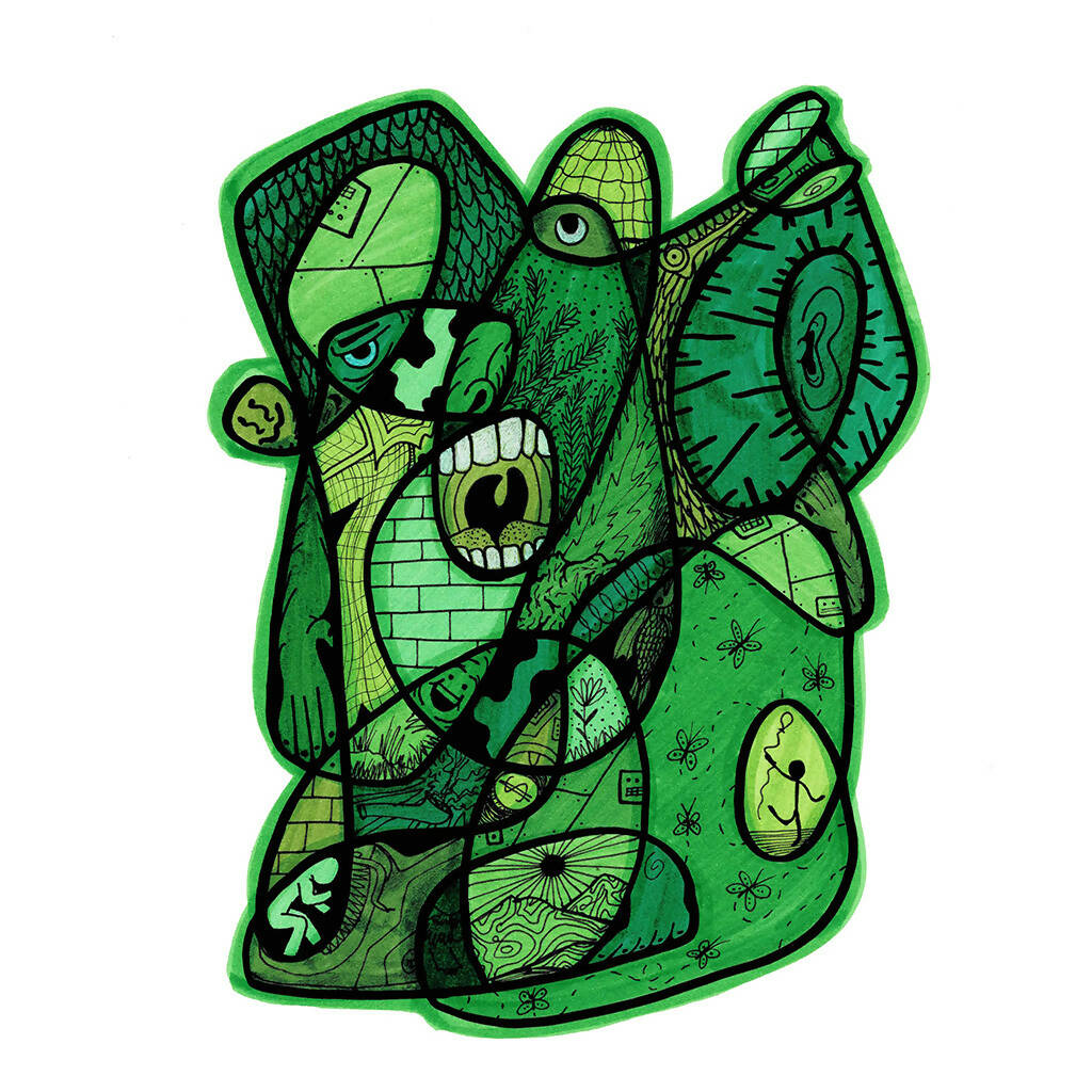 Green Human I