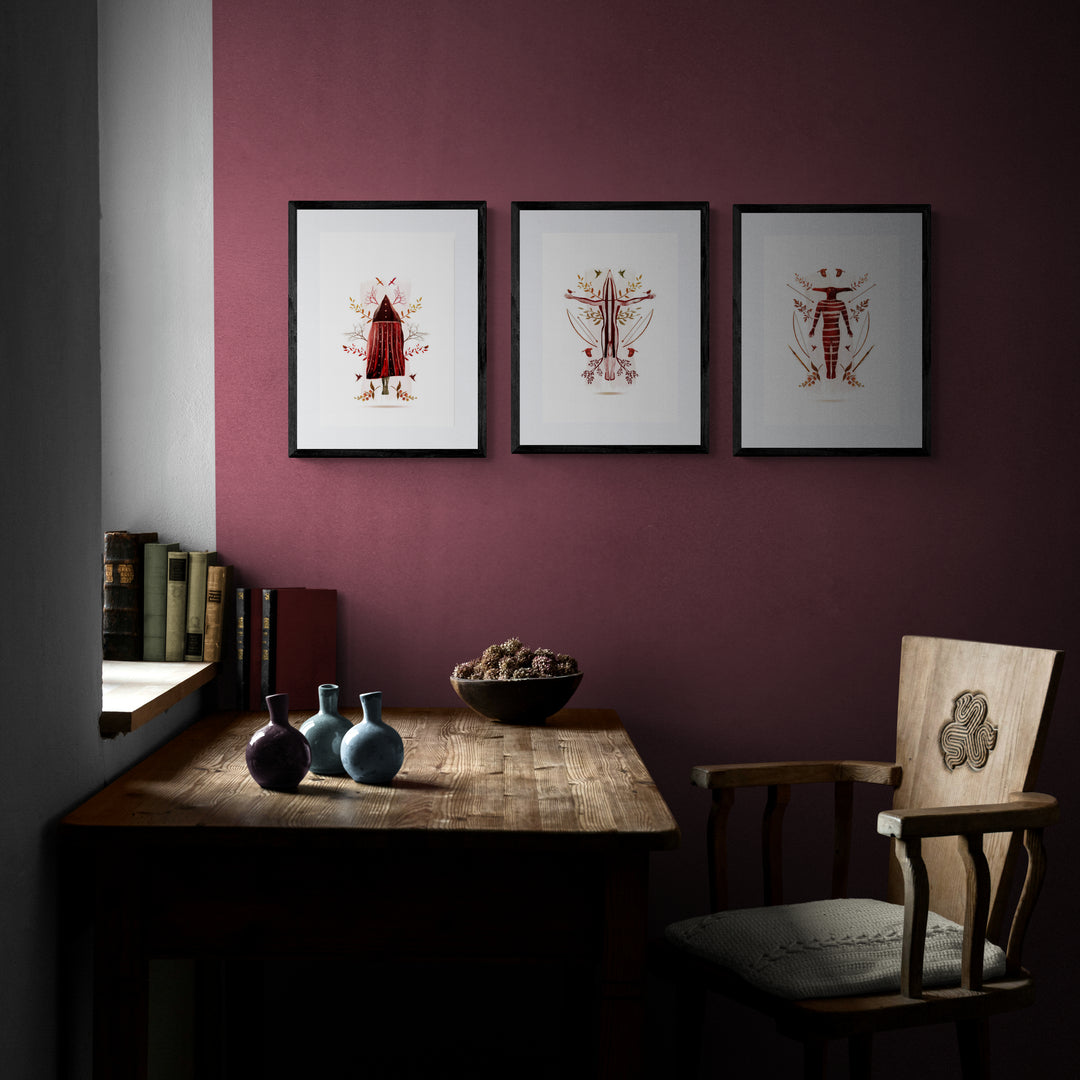 Serie Cuerpos Rojos
