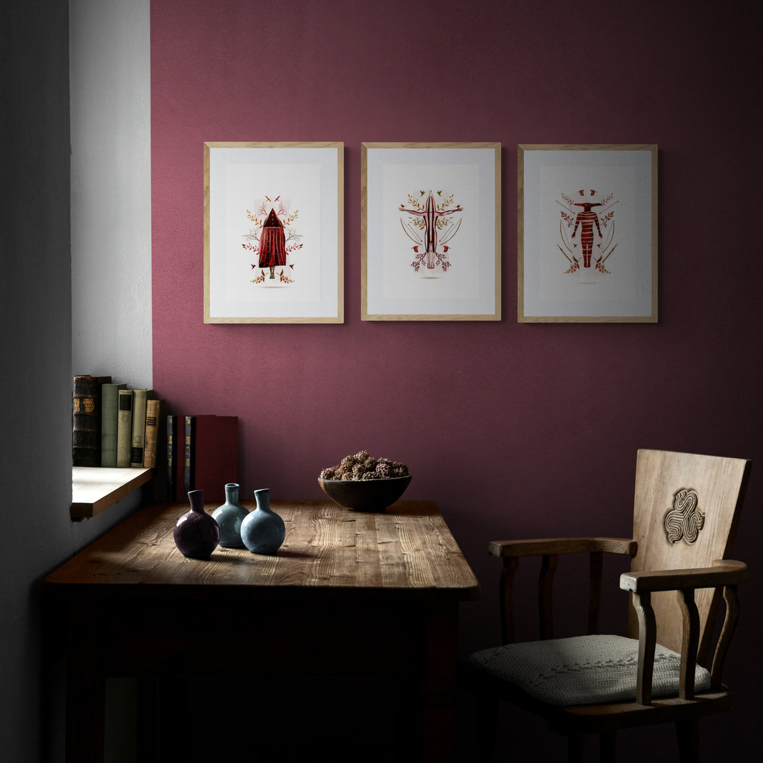 Serie Cuerpos Rojos