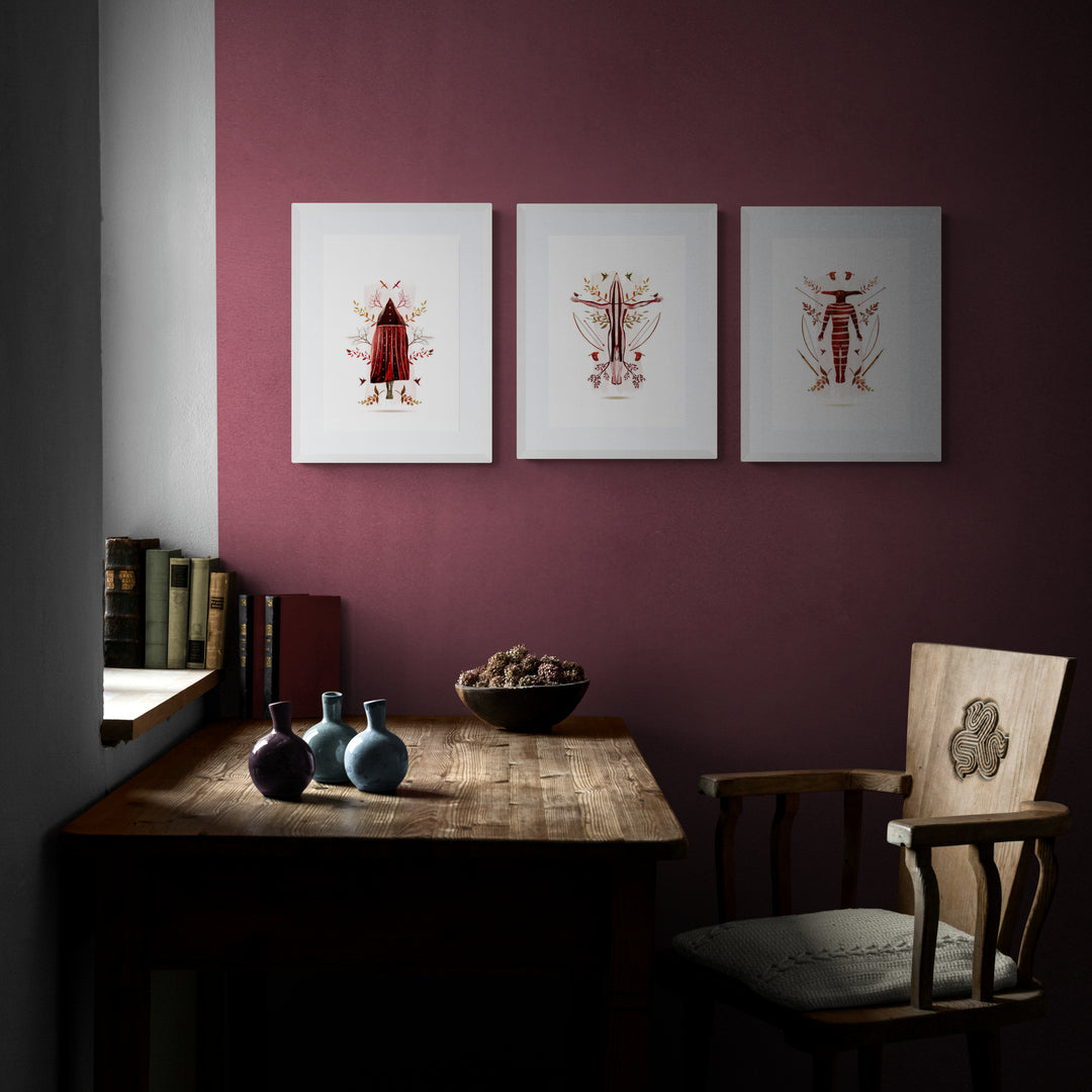 Serie Cuerpos Rojos