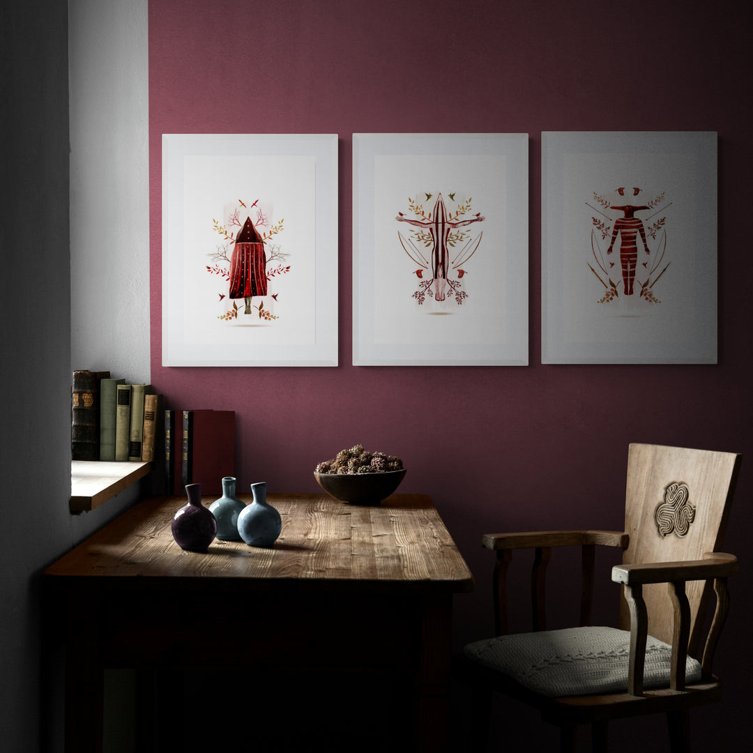 Serie Cuerpos Rojos