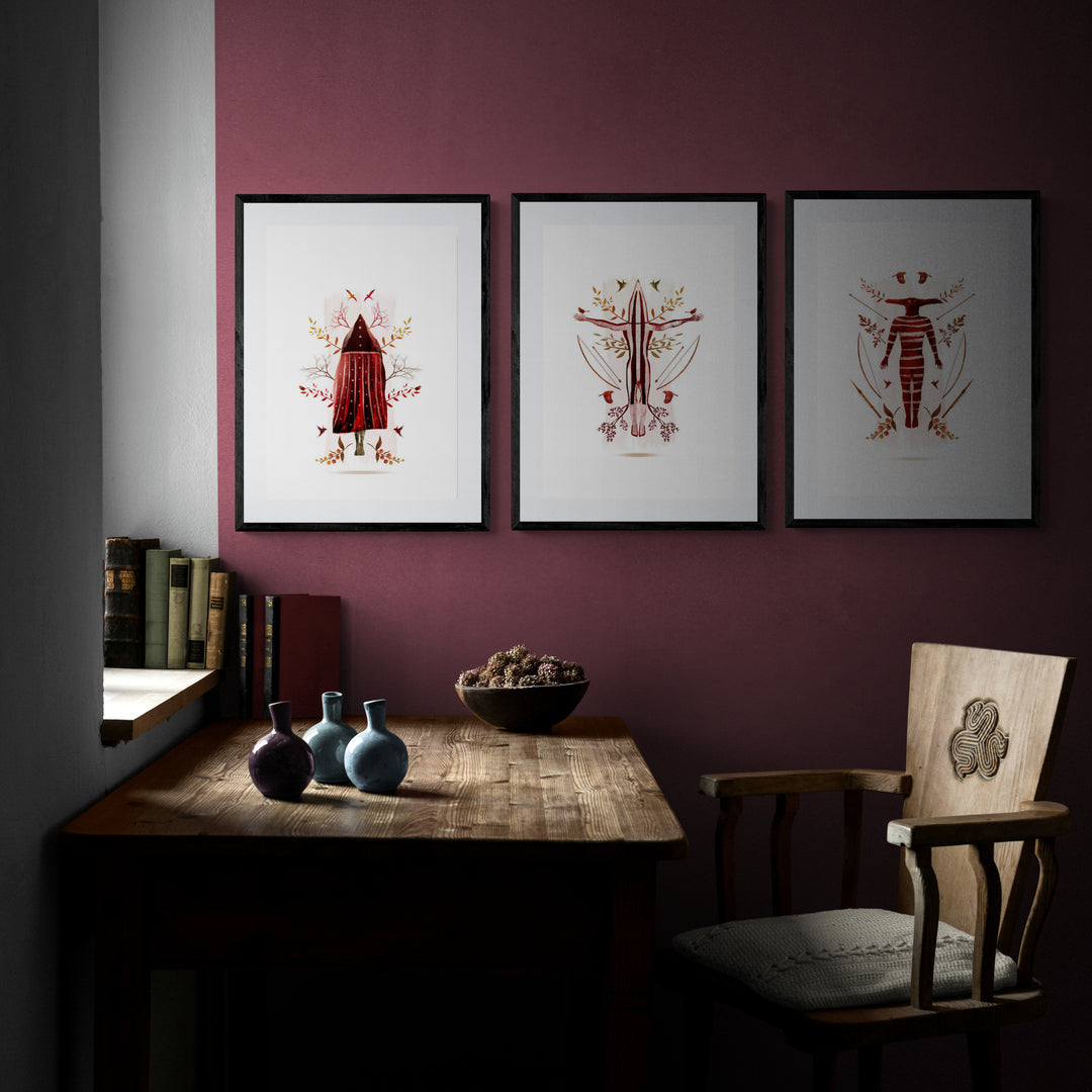 Serie Cuerpos Rojos