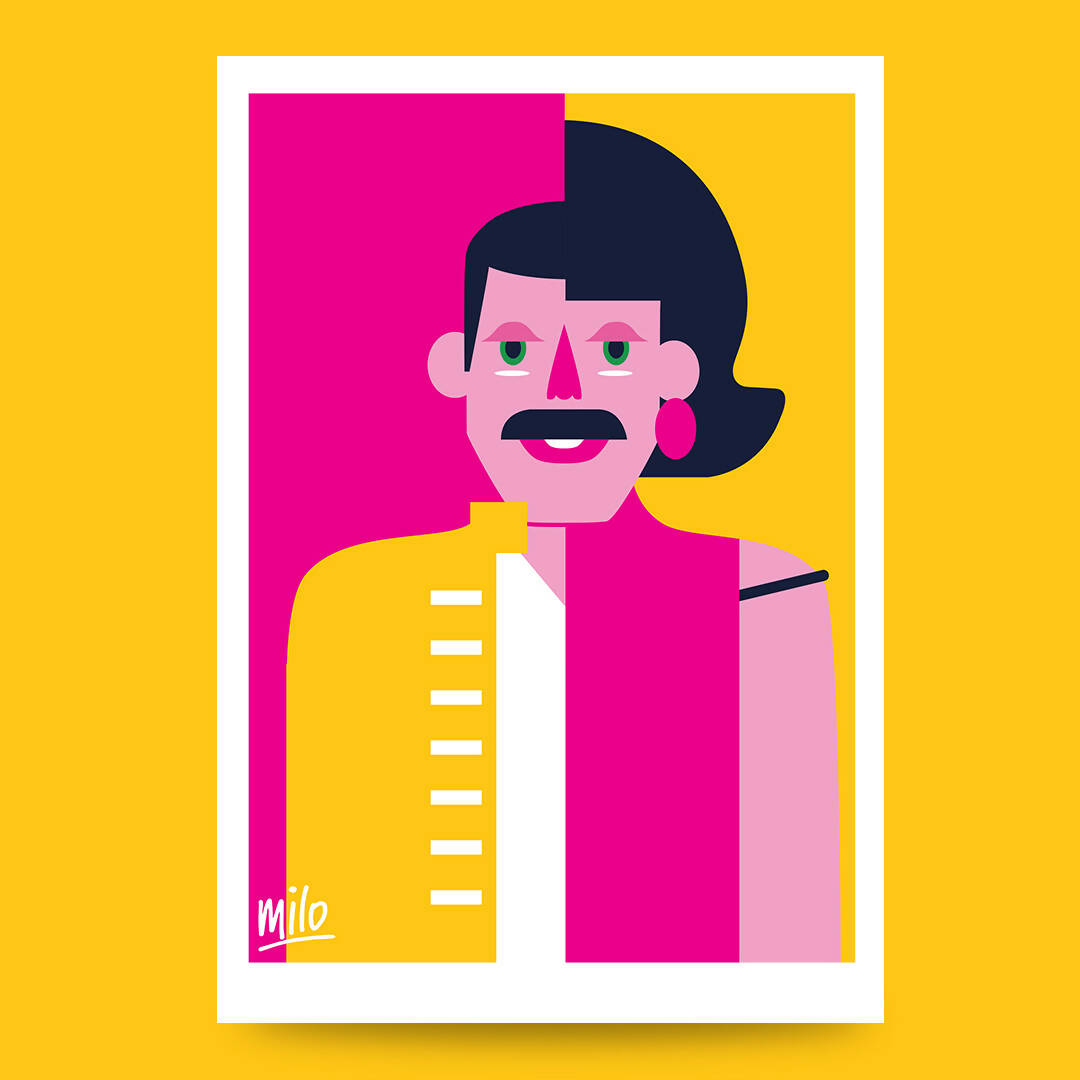 Mercury pop character