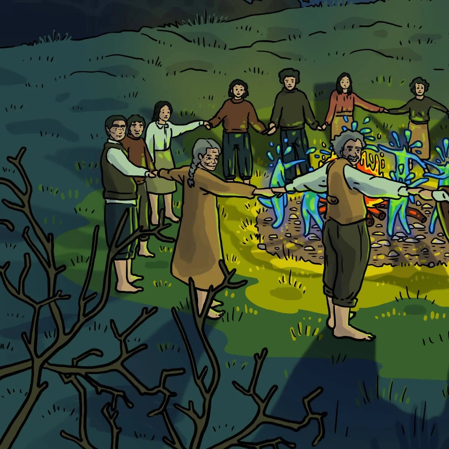 The Bonfires of San Juan