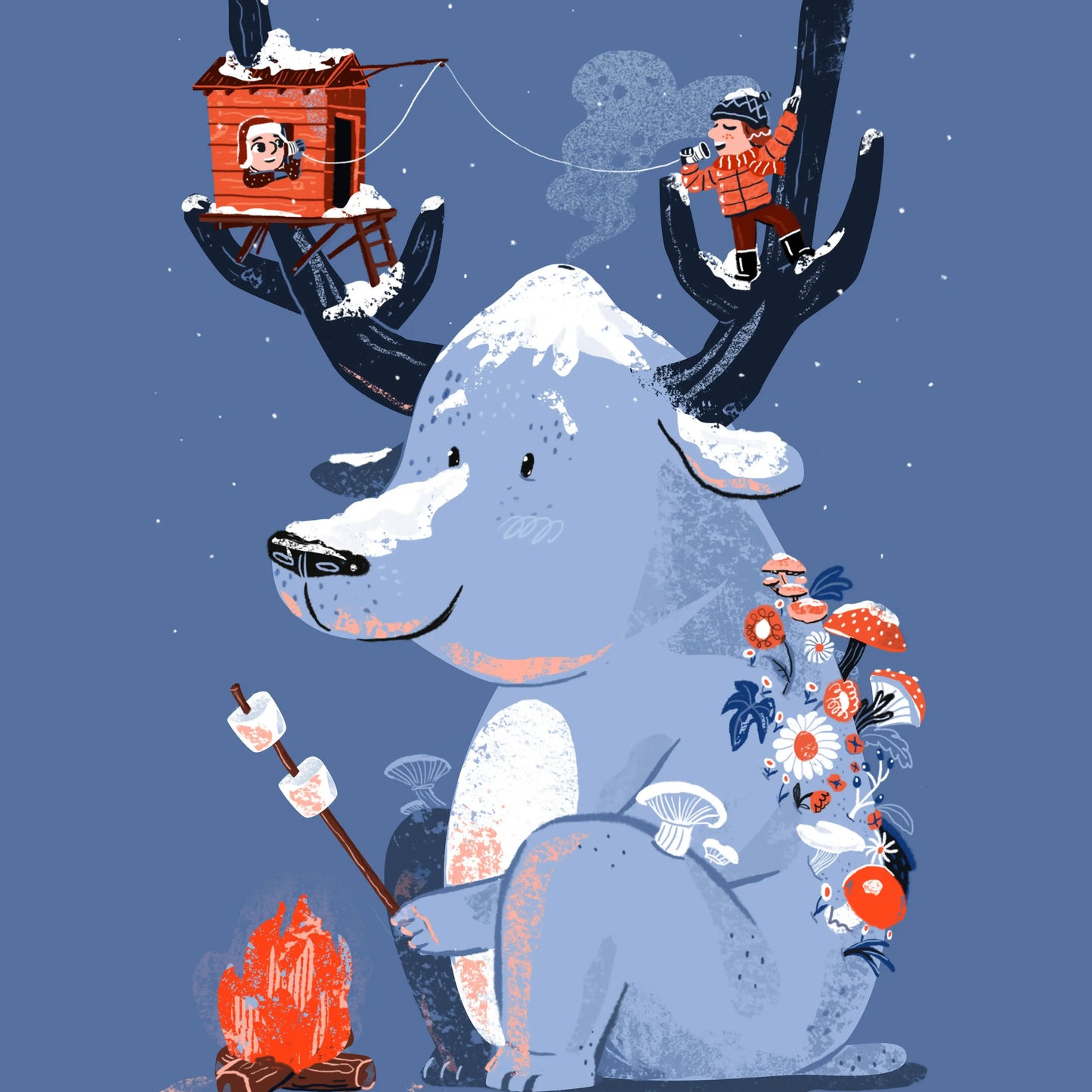 Snowy