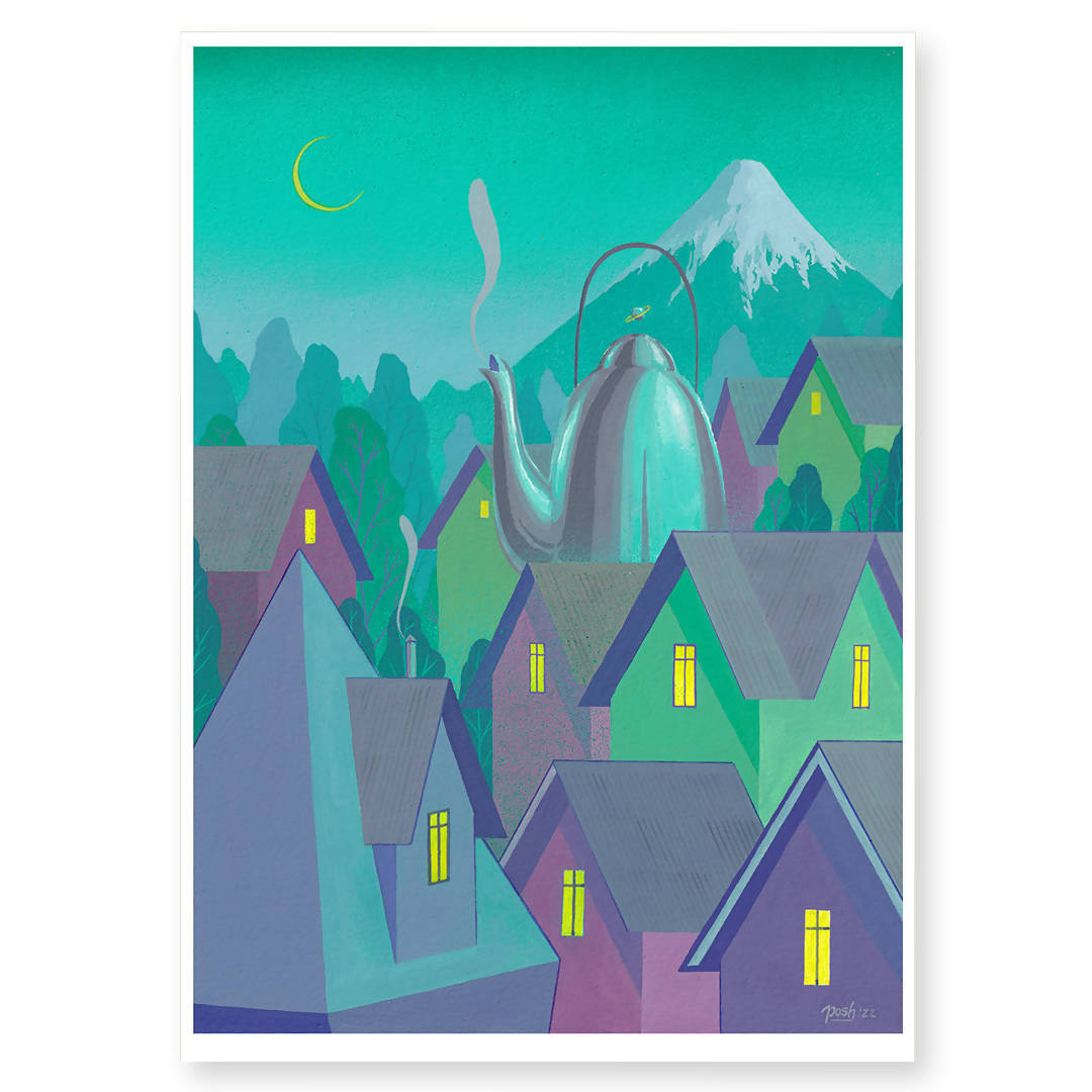 New Moon Afternoon
