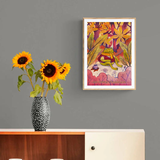 Just looking life passing by