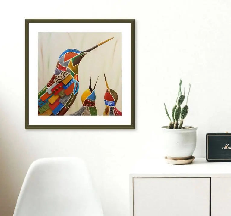 Mamá colibrí