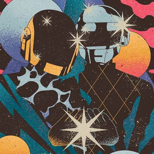 DAFT PUNK / Poster FAN ART