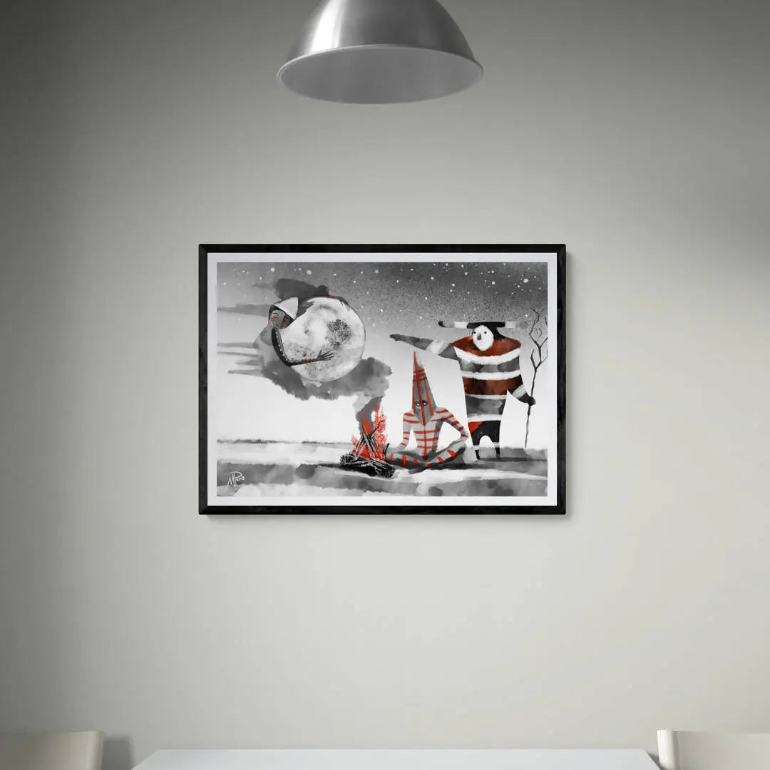 Kren and Krah, the Sun and Moon