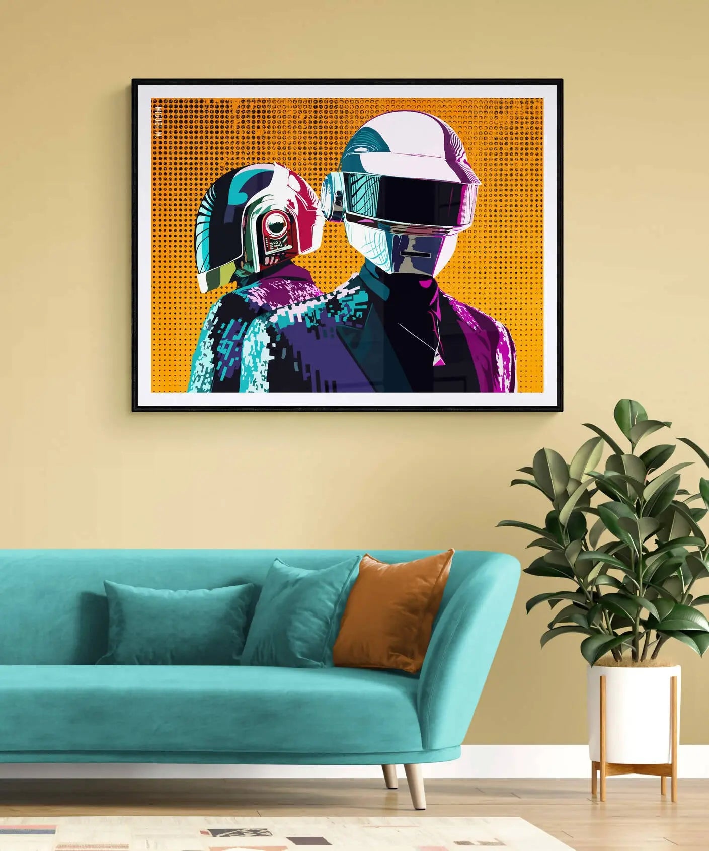 Daft Punk - Fan Art Poster