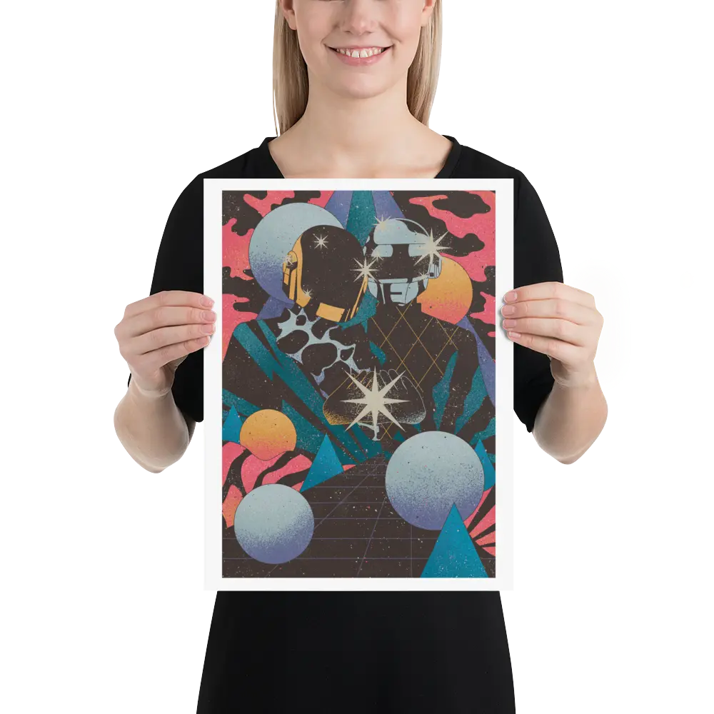 DAFT PUNK / Poster FAN ART