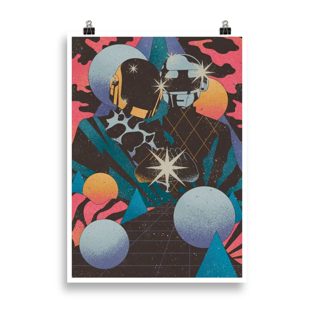 DAFT PUNK / Poster FAN ART