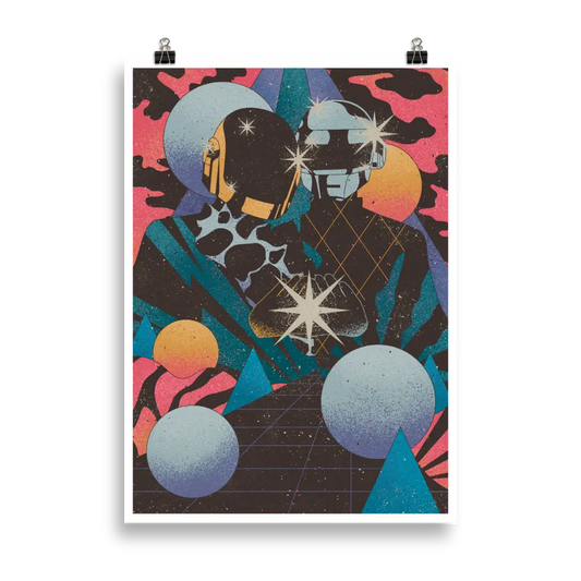 DAFT PUNK / Poster FAN ART
