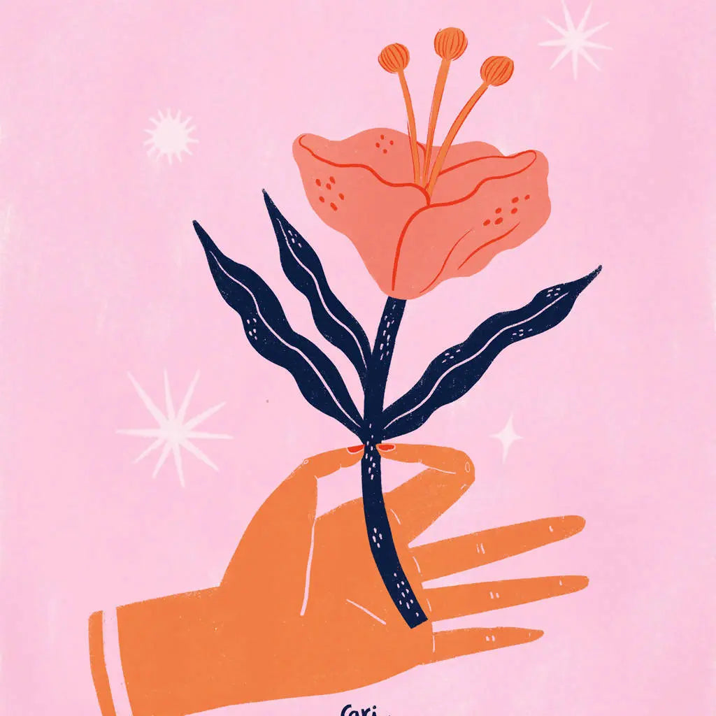 Hand Flower