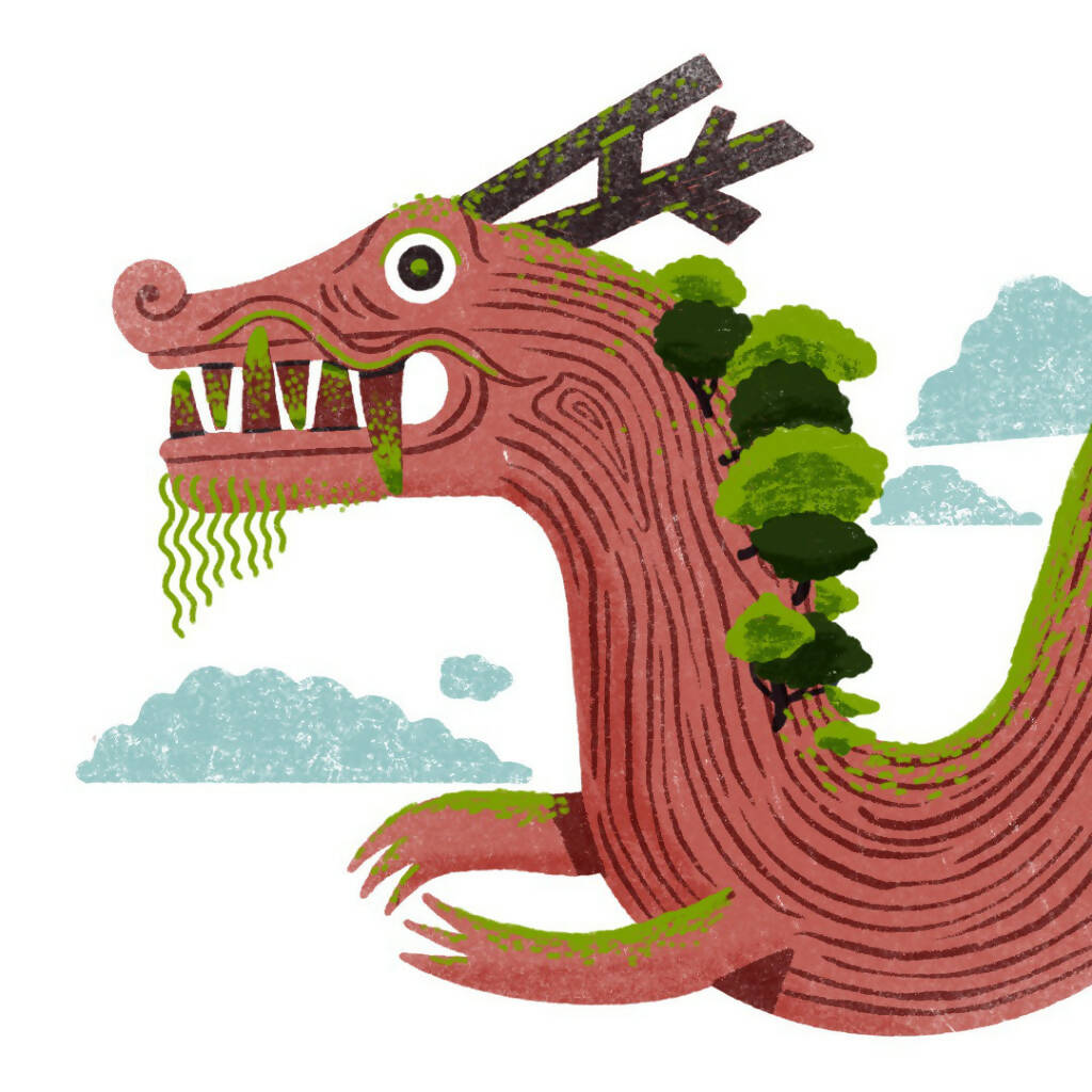 Dragón de Madera