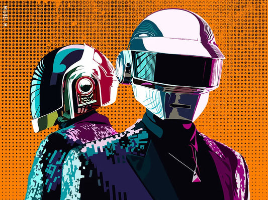 Daft Punk - Fan Art Poster