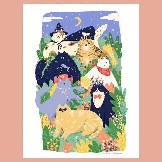 Cats in plants