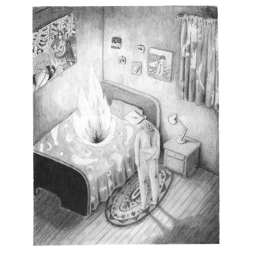 My Bed A Fire