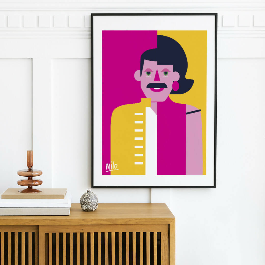 Mercury pop character
