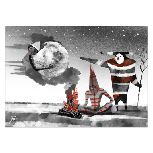 Kren and Krah, the Sun and Moon