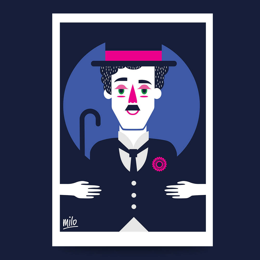 Chaplin pop character