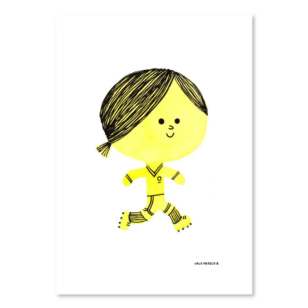 Niñe futbolista