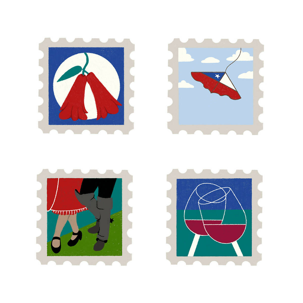 Chile Stamps