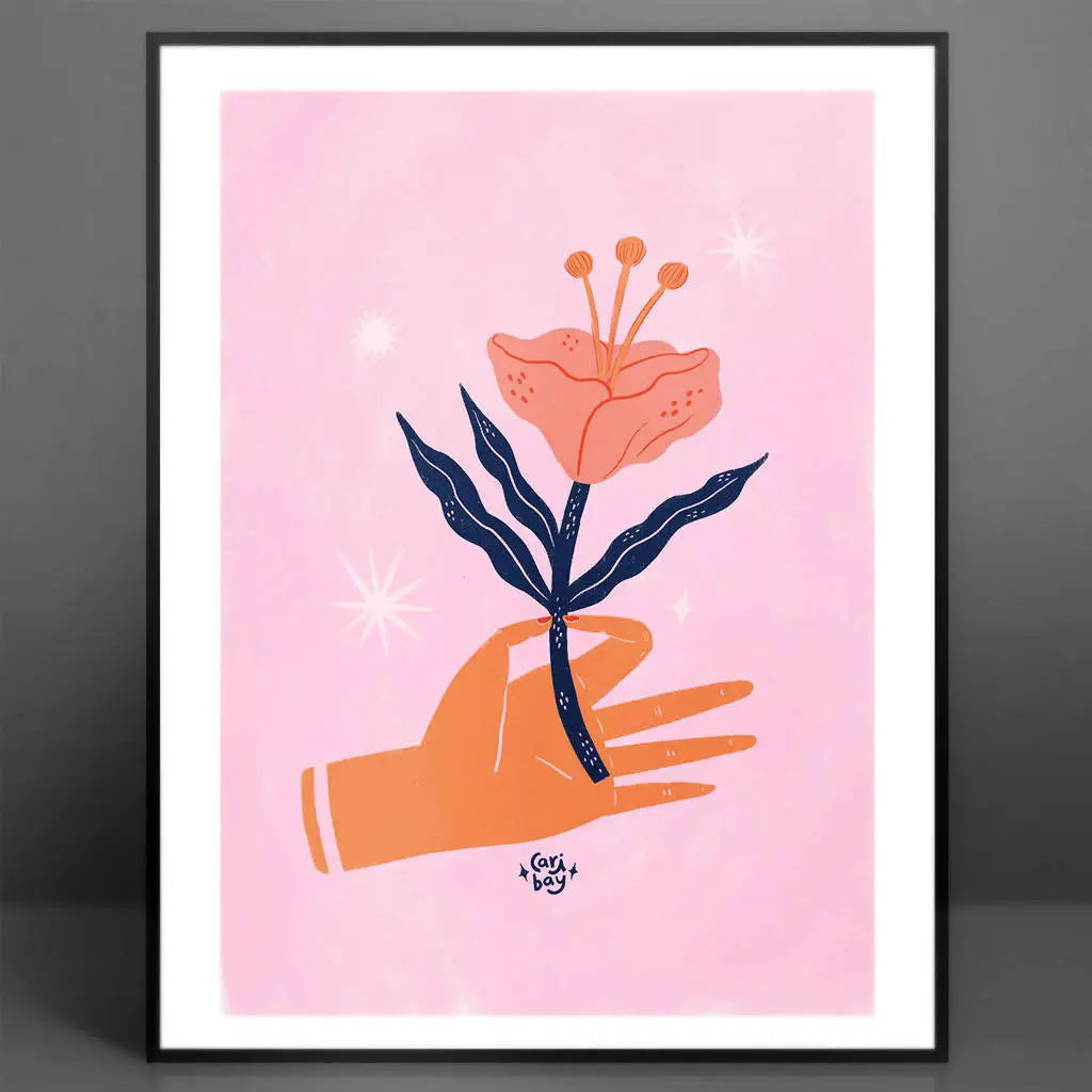 Hand Flower
