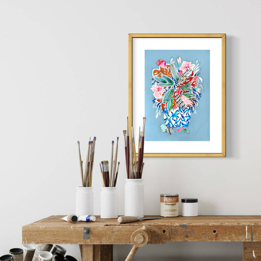 Collage Azul - Edición Limitada