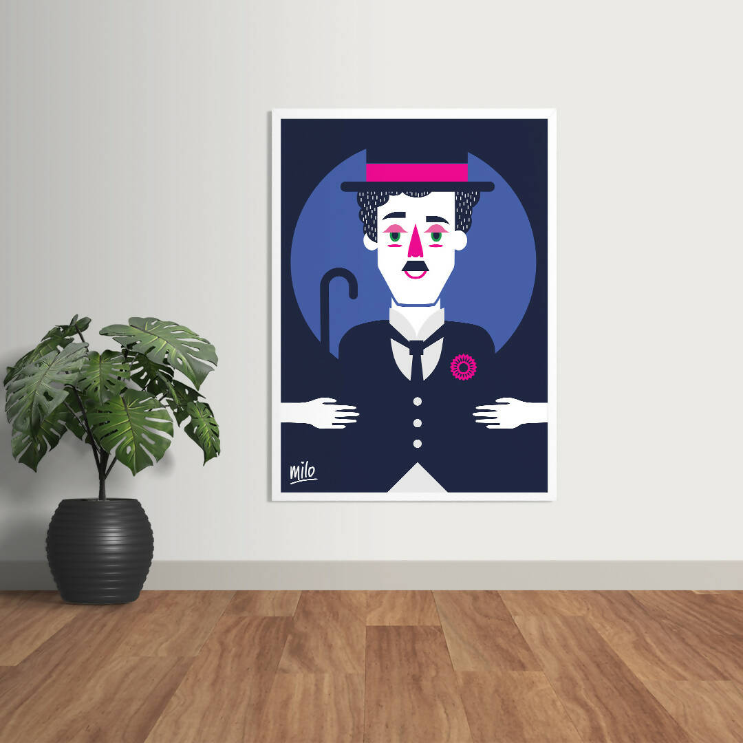Chaplin pop character