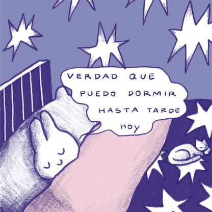 Dormir hasta tarde